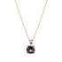 Кулон "Junona (Silver Night)" с кристаллами Swarovski™